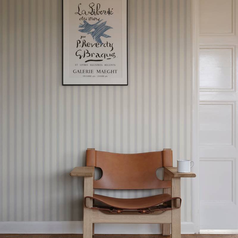 Tapete Grau, Silber Sandberg Vliestapete (KG-172528)