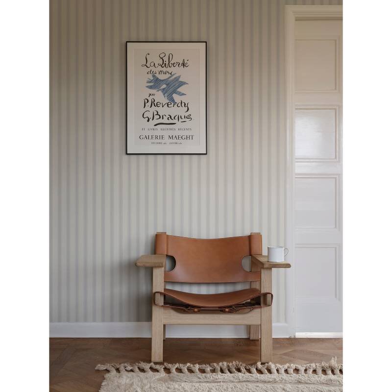 Tapete Grau, Silber Sandberg Vliestapete (KG-172528)