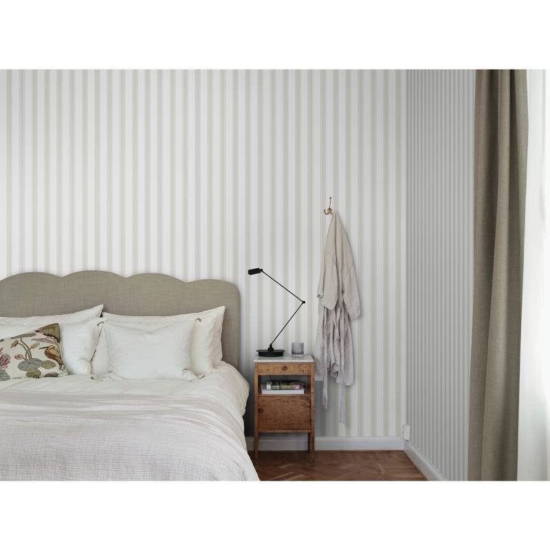 Tapete Weiß Sandberg Vliestapete (KG-172529)