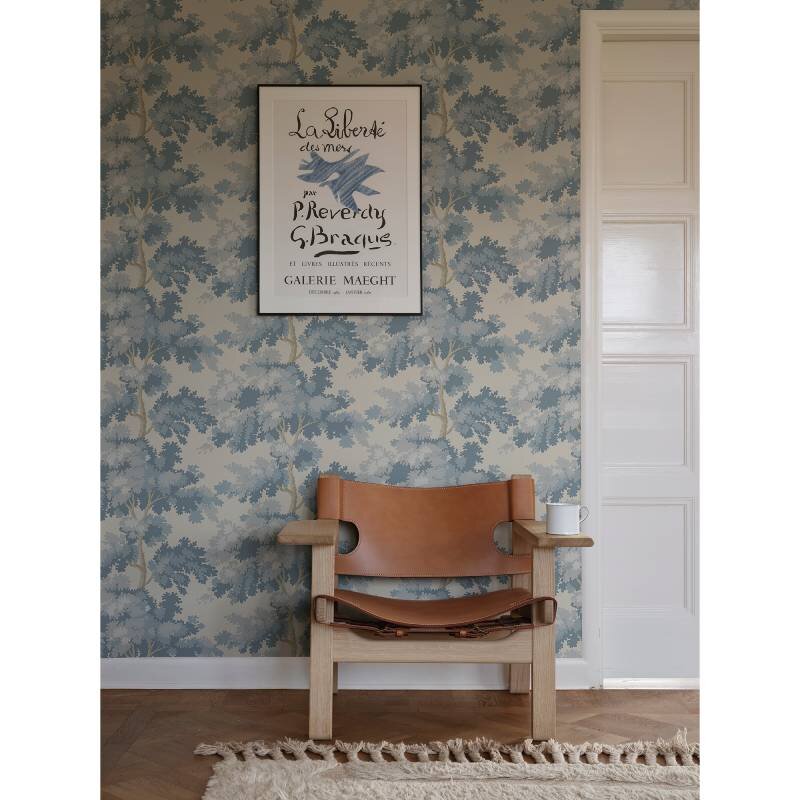 Tapete Blau Sandberg Vliestapete (KG-172533)