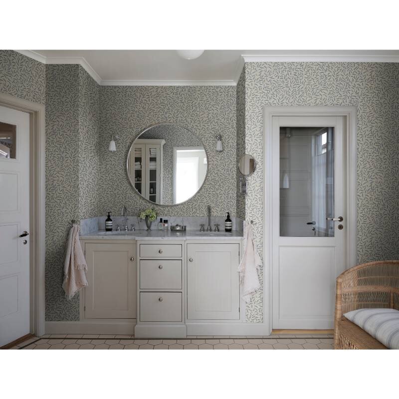 Tapete Blau Sandberg Vliestapete (KG-172538)