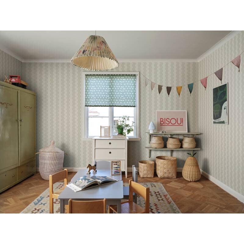 Tapete Blau Sandberg Vliestapete (KG-172541)