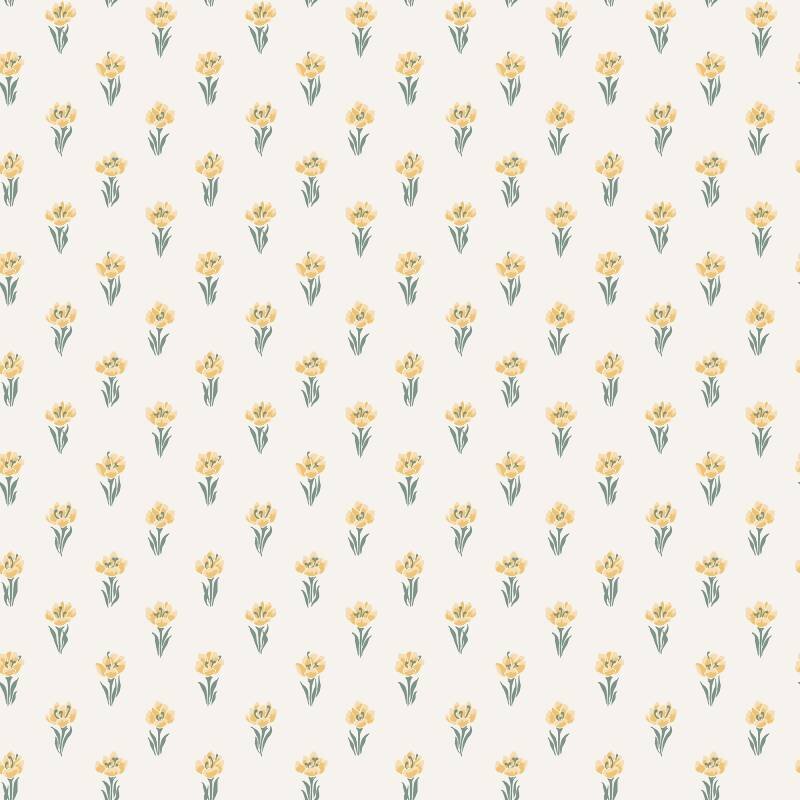 Tapete Gelb Sandberg Vliestapete (KG-172544)