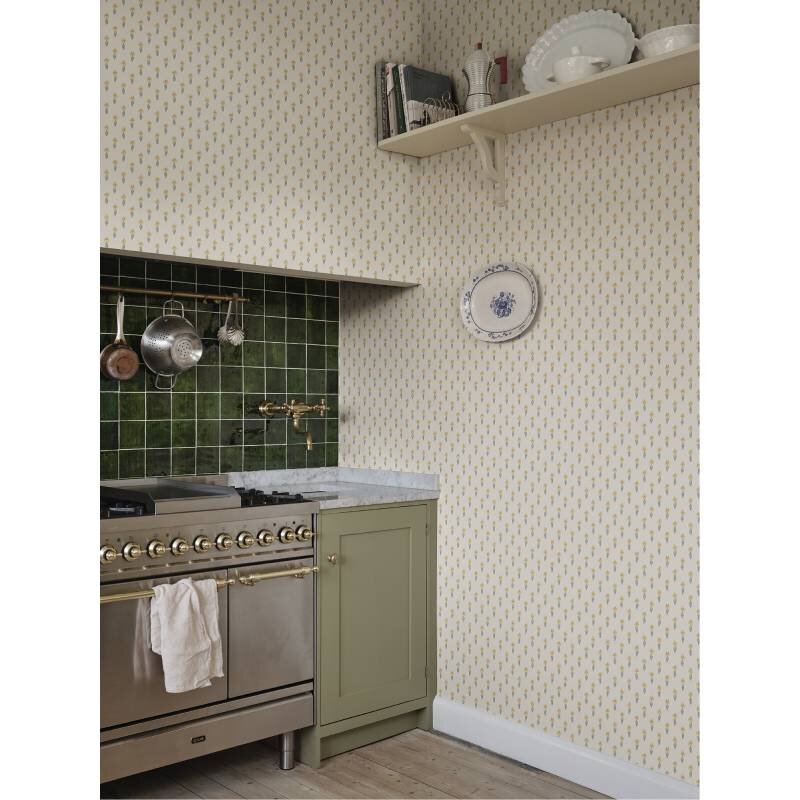 Tapete Gelb Sandberg Vliestapete (KG-172544)