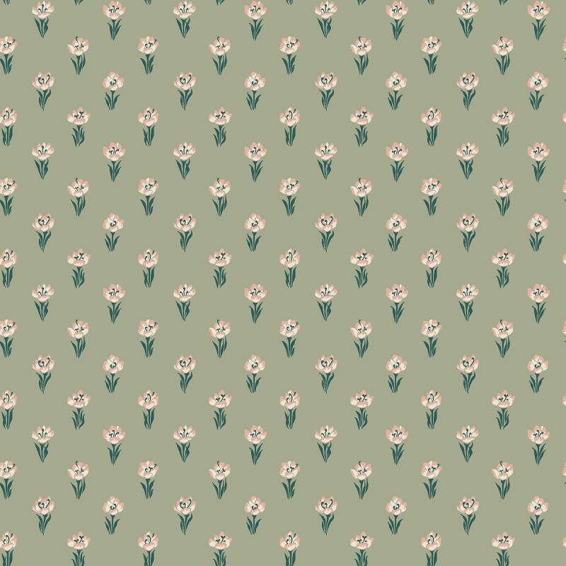 Tapete Grün Sandberg Vliestapete (KG-172545)