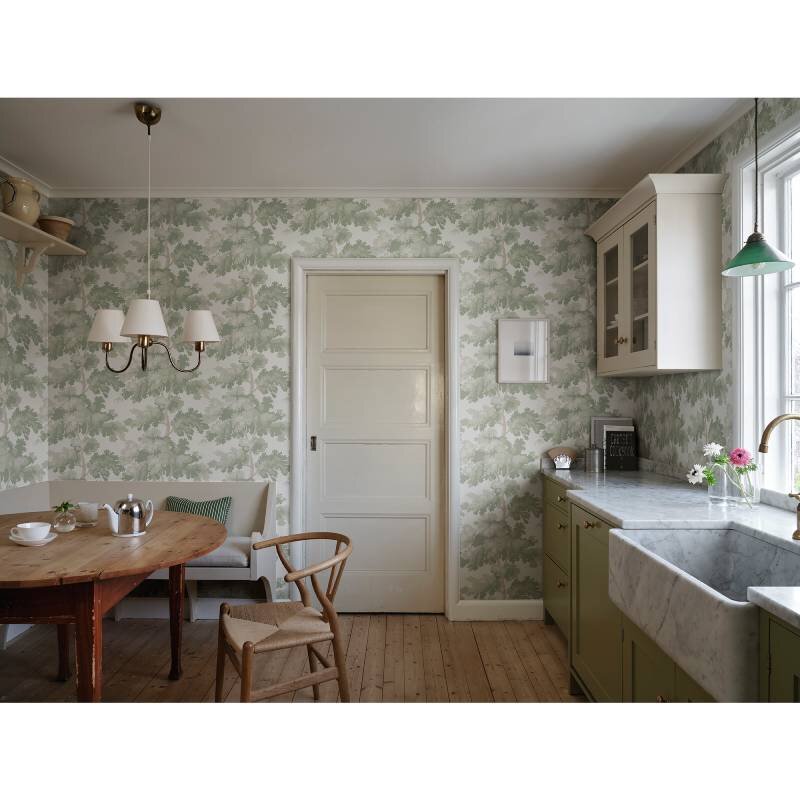 Tapete Grün Sandberg Vliestapete (KG-172547)