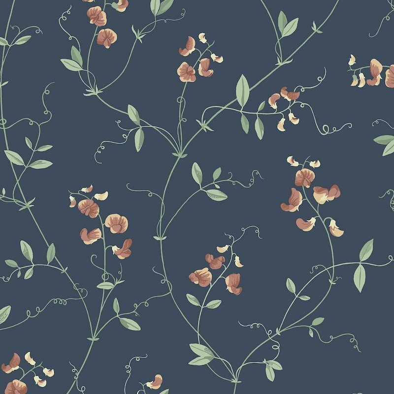 Tapete Rot, Bordeaux Sandberg Vliestapete (KG-172551)