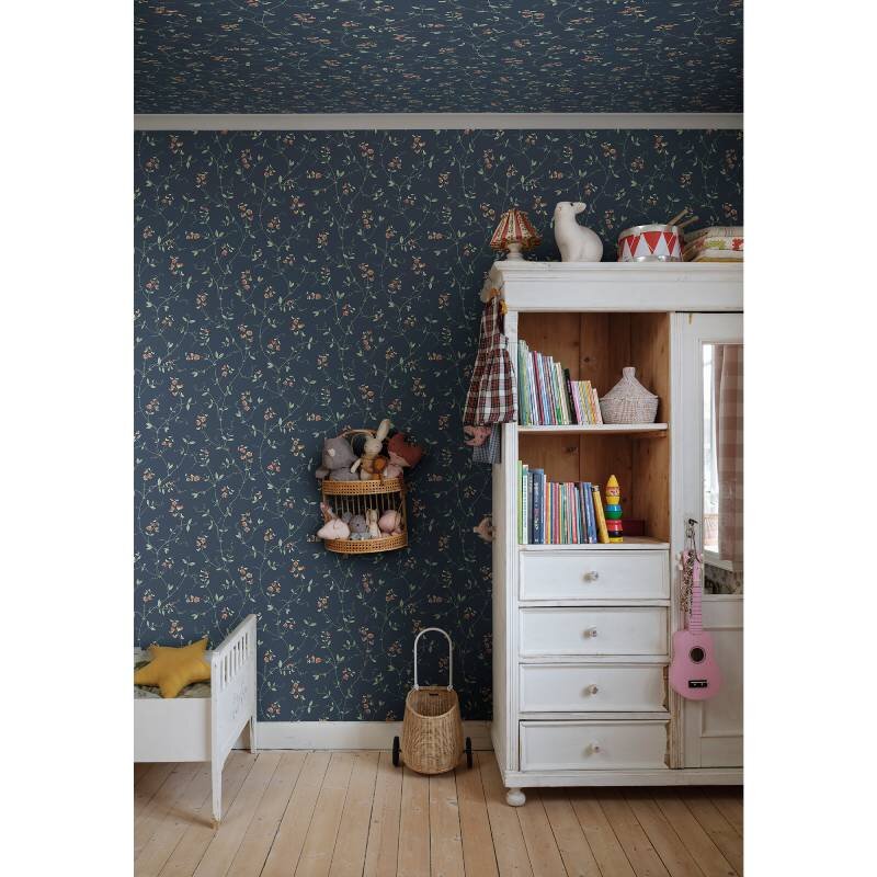 Tapete Rot, Bordeaux Sandberg Vliestapete (KG-172551)