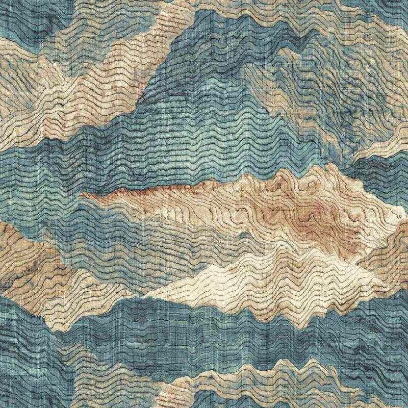 Tapete Blau Eijffinger Vliestapete (KG-172599)