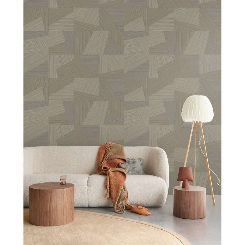 Tapete Grau, Silber Eijffinger Vliestapete (KG-172617)