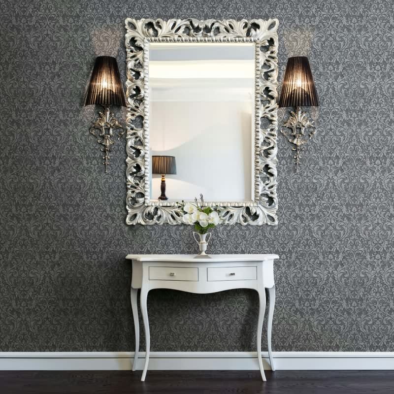 Vliestapete Ornament Ornamental Klassisch matt in Anthrazit für Wohnzimmer, Schlafzimmer (KG-172670)