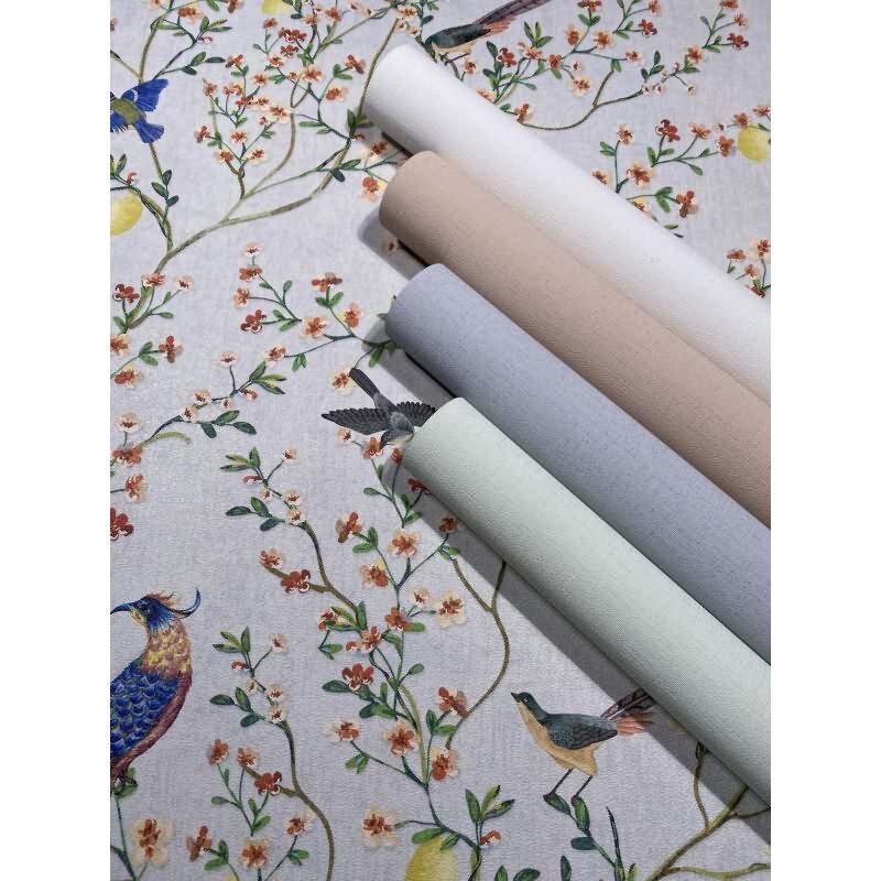 Vliestapete Strukturiert Uni Modern matt in Blau für Wohnzimmer, Schlafzimmer, Kinderzimmer, Büro (KG-172696)