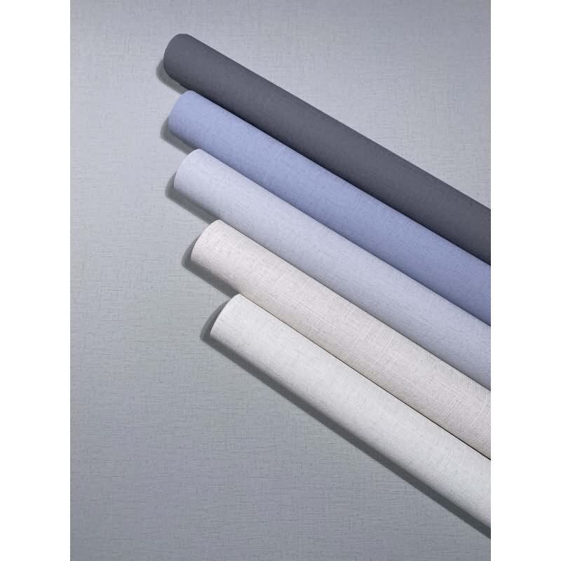 Vliestapete Strukturiert Uni Modern matt in Blau für Wohnzimmer, Schlafzimmer, Kinderzimmer, Büro (KG-172696)