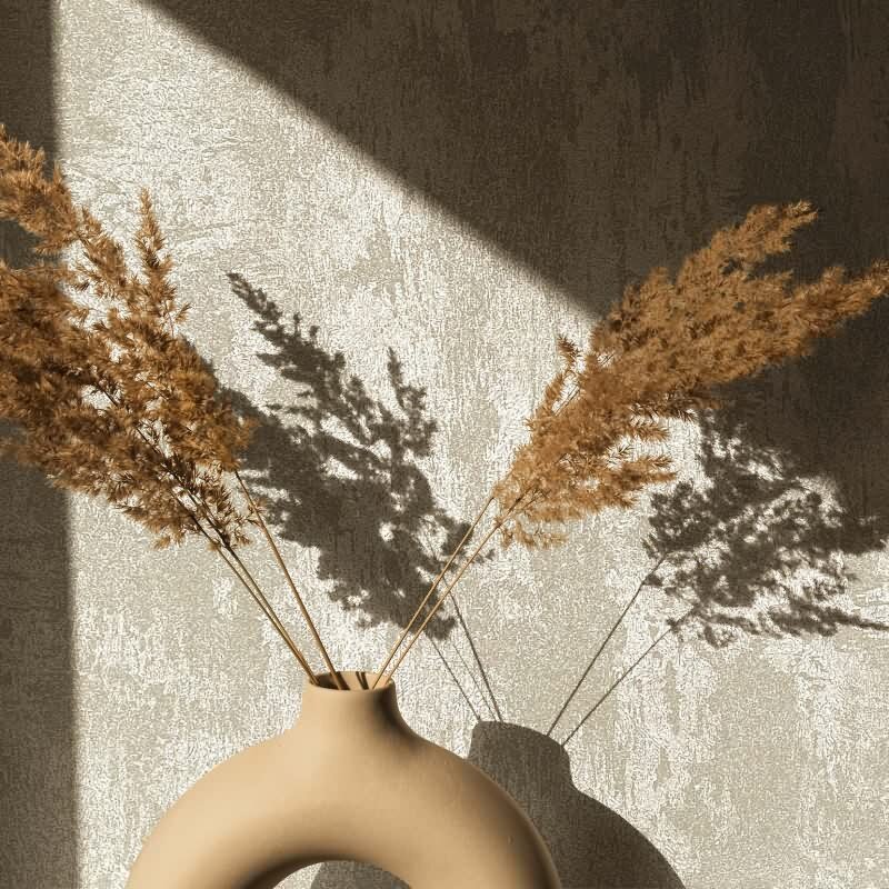 Vliestapete Betonoptik Metalloptik Modern glänzend in Graubraun für Wohnzimmer, Schlafzimmer, Büro (KG-172703)