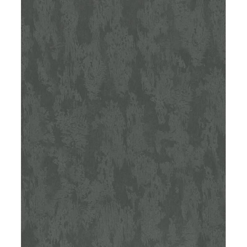 Vliestapete Betonoptik Metalloptik Modern glänzend in Schwarz für Wohnzimmer, Schlafzimmer, Büro (KG-172707)