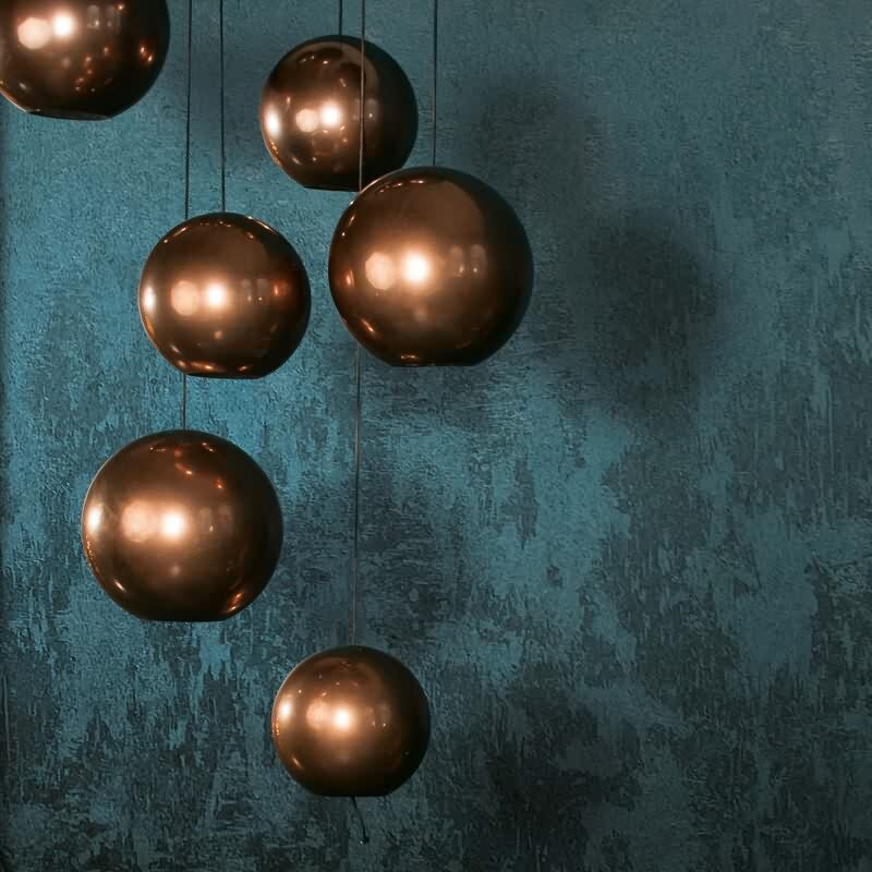 Vliestapete Betonoptik Metalloptik Modern glänzend in Grün für Wohnzimmer, Schlafzimmer, Büro (KG-172708)