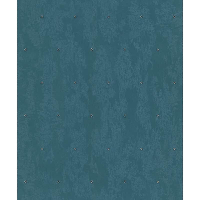 Vliestapete Betonoptik, Strasssteine Metalloptik Modern glänzend in Grün für Wohnzimmer, Schlafzimmer, Büro (KG-172715)