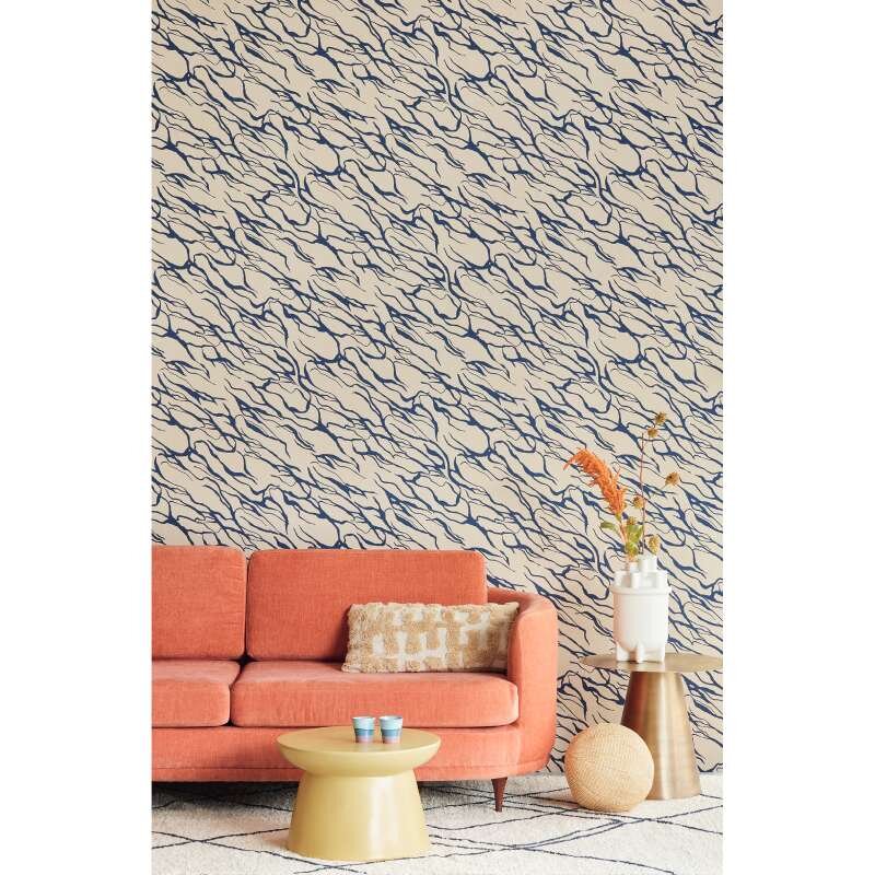 Tapete Beige, Creme Eijffinger Vliestapete (KG-172751)