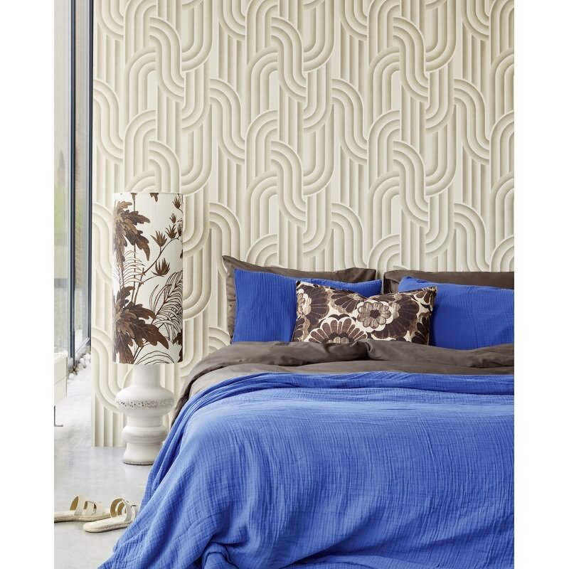 Tapete Beige, Creme Eijffinger Vliestapete (KG-172798)