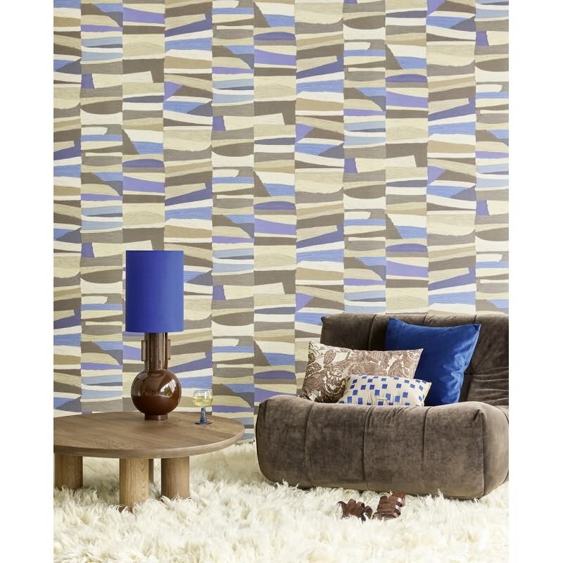 Tapete Blau Eijffinger Vliestapete (KG-172806)