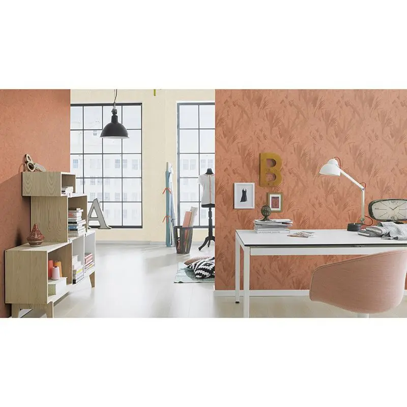 Tapete Braun, Rot Rasch Vliestapete (1040365)