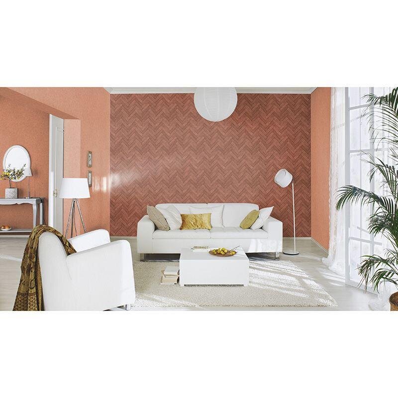 Tapete Braun, Rot Rasch Vliestapete (1040365)