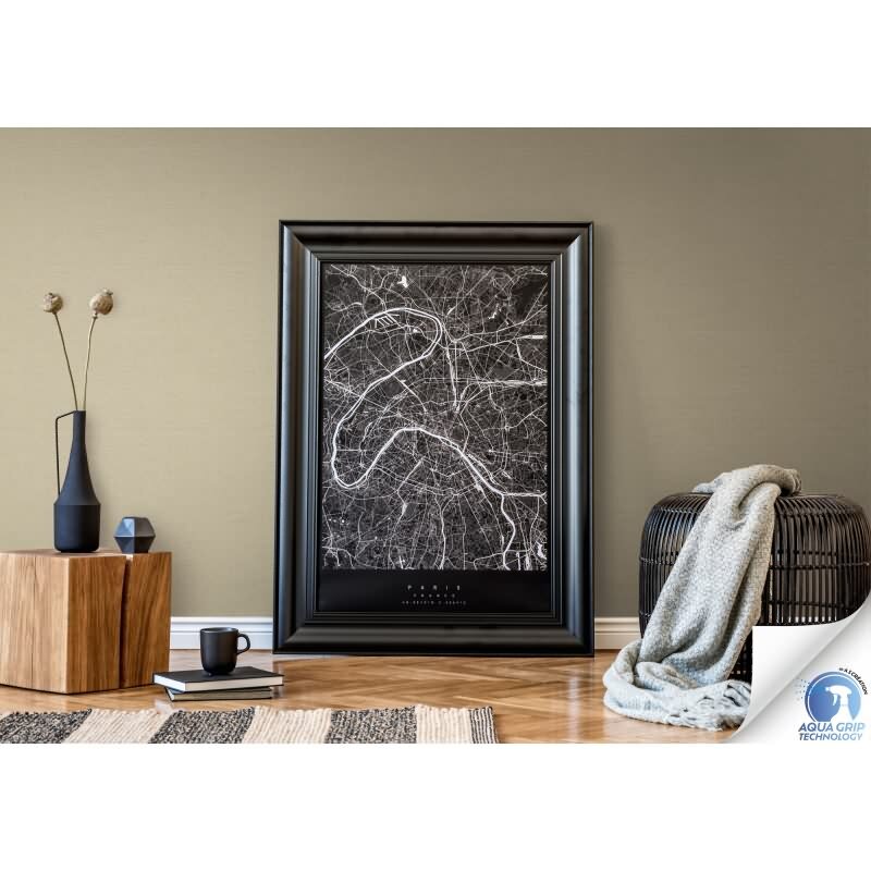 Vorgekleisterte Unitapete Textilstruktur Braun - einfarbige moderne Vliestapete (KG-172836)