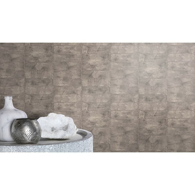 Tapete Grau, Silber Rasch Vliestapete (1040346)