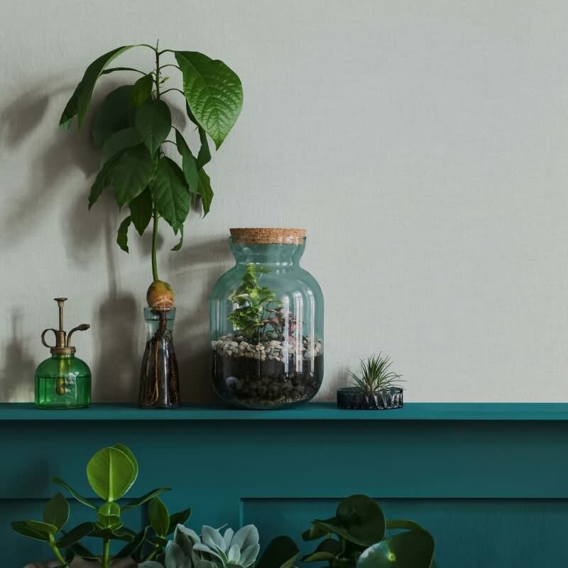 Vliestapete Struktur Uni Modern in Grau für Wohnzimmer, Schlafzimmer, Lounge (KG-172840)