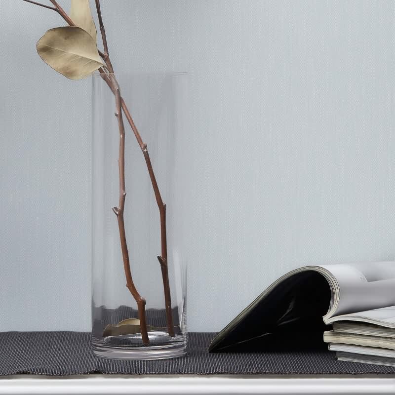 Vliestapete Texturiert, Linien Struktur Modern in Blau für Wohnzimmer, Schlafzimmer, Lounge (KG-172846)