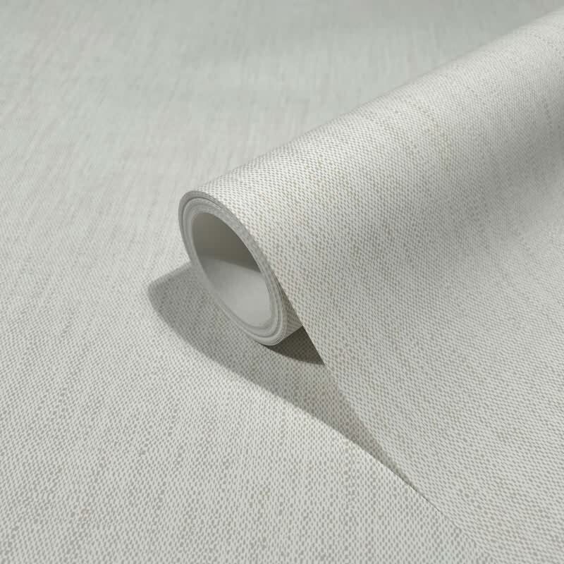 Vliestapete Texturiert, Linien Struktur Modern in Weiß für Wohnzimmer, Schlafzimmer, Lounge (KG-172851)