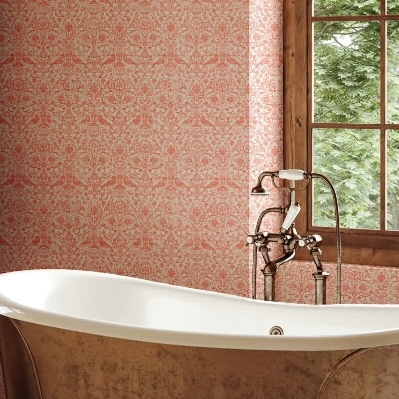 Vliestapete Vögel, Blumen Floral Natur in Beige für Wohnzimmer, Schlafzimmer, Lounge (KG-172859)