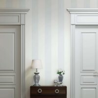 Vliestapete Blockstreifen Streifen Modern in Blau...