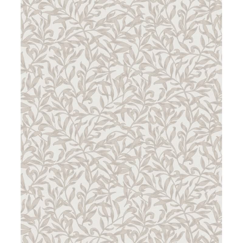 Vliestapete Blätter, Blattmotiv Floral Natur in Beige für Wohnzimmer, Schlafzimmer, Lounge (KG-172877)