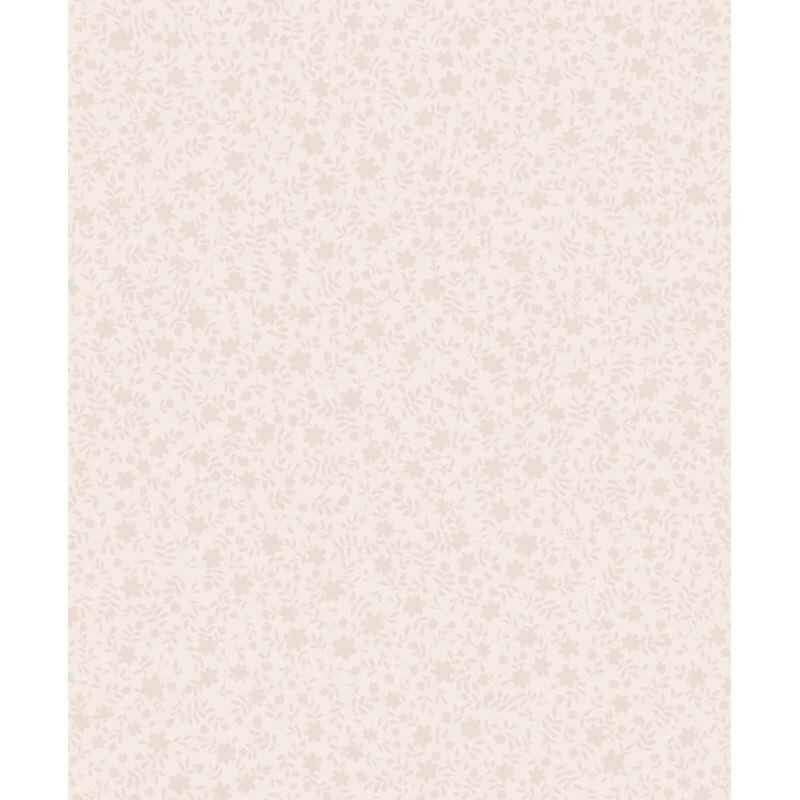 Vliestapete Blätter, Blattmotiv Floral Natur in Rosa-Braun für Wohnzimmer, Schlafzimmer, Lounge (KG-172880)