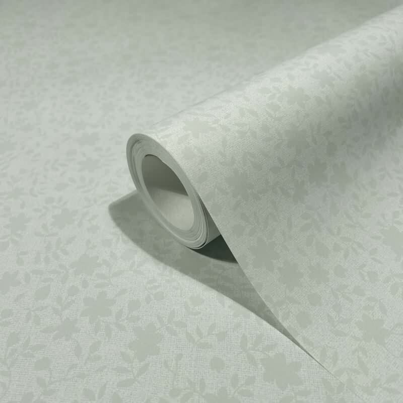 Vliestapete Blätter, Blattmotiv Floral Natur in Blau für Wohnzimmer, Schlafzimmer, Lounge (KG-172881)