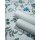 Vliestapete Blätter, Blattmotiv Floral Natur in Blau für Wohnzimmer, Schlafzimmer, Lounge (KG-172881)