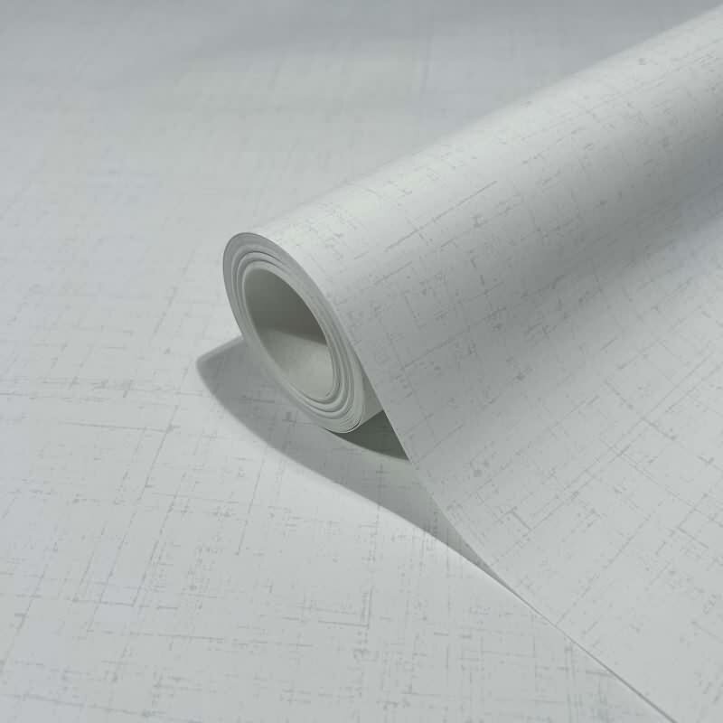 Vliestapete Uni Struktur Modern in Weiß für Wohnzimmer, Schlafzimmer, Lounge (KG-172890)