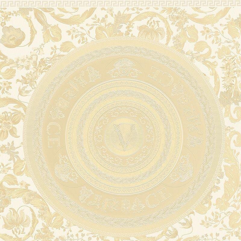 Tapete Beige, Creme VERSACE Satintapete (1040262)