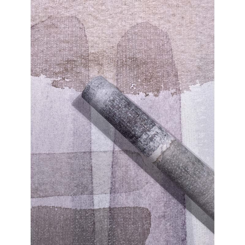 Digitaldruck Wasserfarben Grafisch Modern in Schwarz für Wohnzimmer, Schlafzimmer (KG-172897)