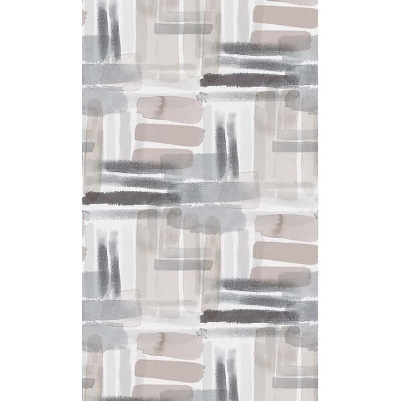 Digitaldruck Wasserfarben Grafisch Modern in Schwarz für Wohnzimmer, Schlafzimmer (KG-172898)