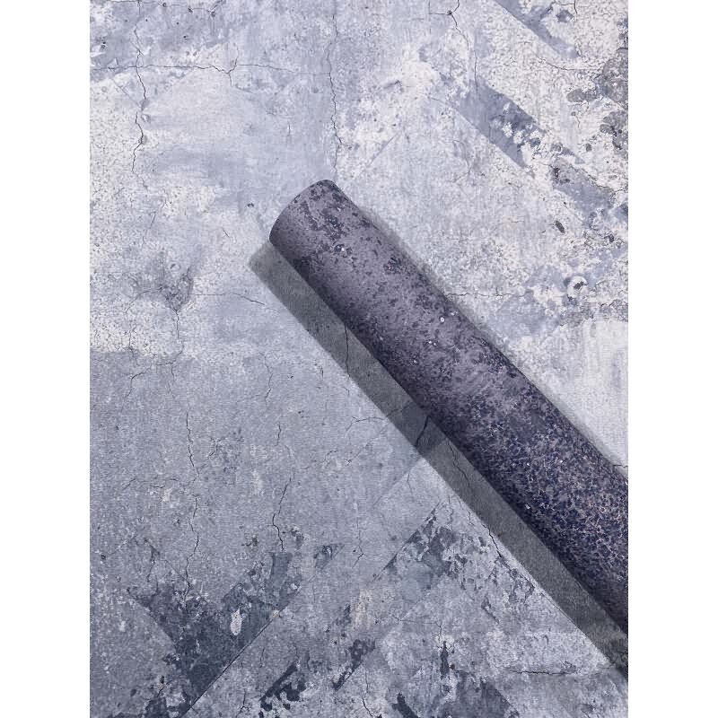 Digitaldruck Betonoptik Grafisch Modern in Grau für Wohnzimmer, Schlafzimmer (KG-172901)