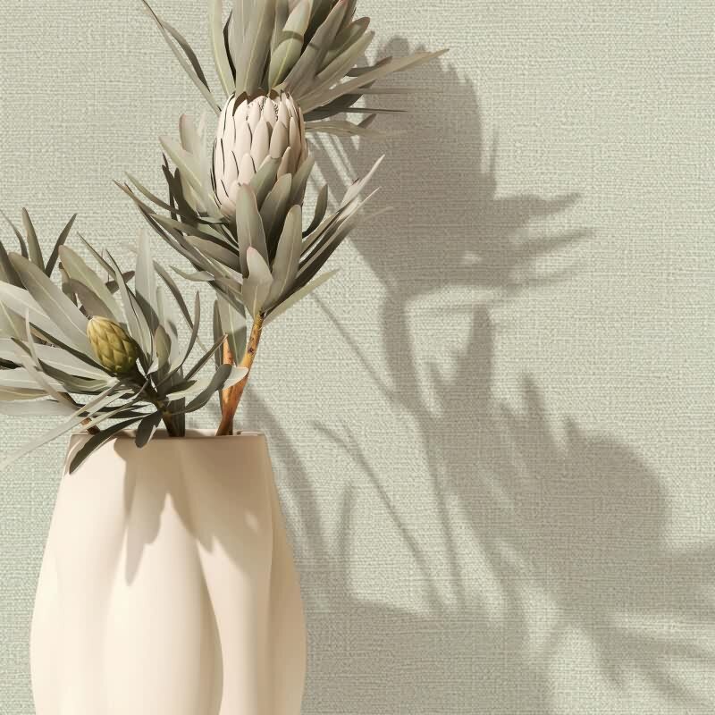 Vliestapete Texturiert Uni Modern in Grau für Wohnzimmer, Schlafzimmer (KG-172913)