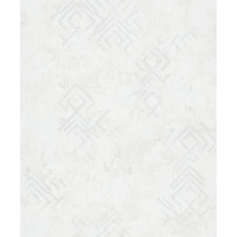 Vliestapete Betonoptik Grafisch Modern in Weiß für Wohnzimmer, Schlafzimmer (KG-172915)