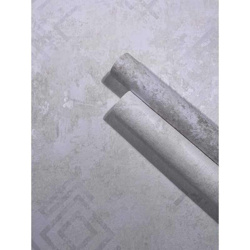 Vliestapete Betonoptik Grafisch Modern in Weiß für Wohnzimmer, Schlafzimmer (KG-172915)