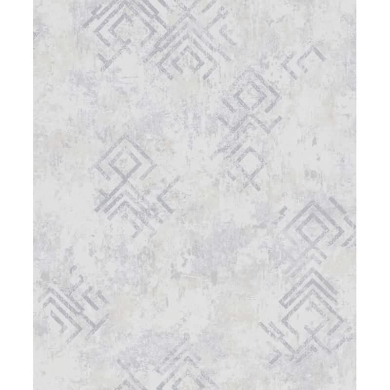 Vliestapete Betonoptik Grafisch Modern in Grau für Wohnzimmer, Schlafzimmer (KG-172917)