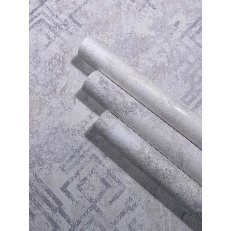 Vliestapete Betonoptik Grafisch Modern in Grau für Wohnzimmer, Schlafzimmer (KG-172917)