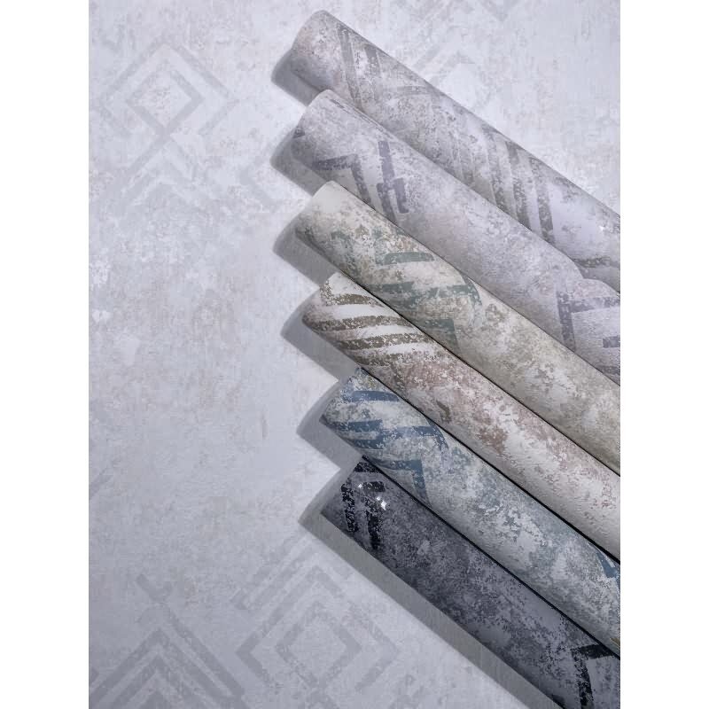 Vliestapete Betonoptik Grafisch Modern in Grau für Wohnzimmer, Schlafzimmer (KG-172918)