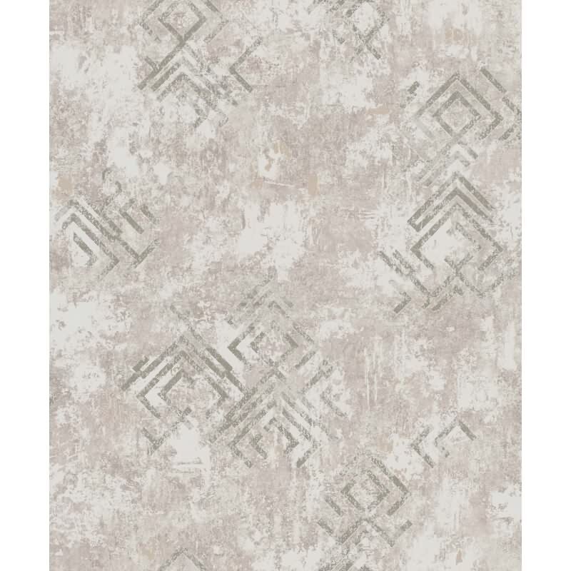 Vliestapete Betonoptik Grafisch Modern in Grau für Wohnzimmer, Schlafzimmer (KG-172919)
