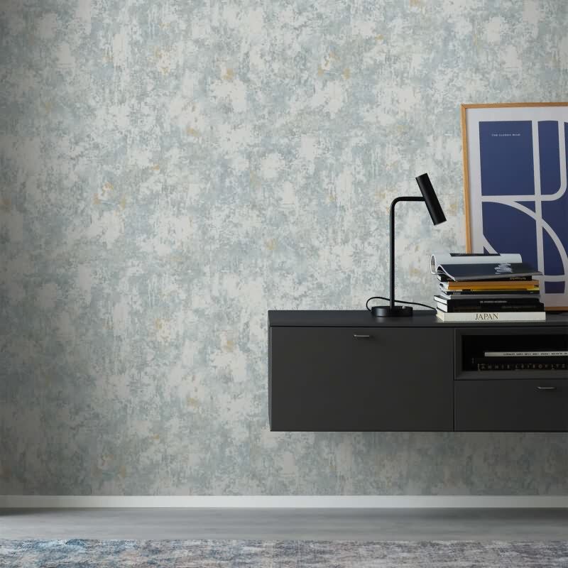 Vliestapete Betonoptik Struktur Modern in Grau für Wohnzimmer, Schlafzimmer (KG-172927)